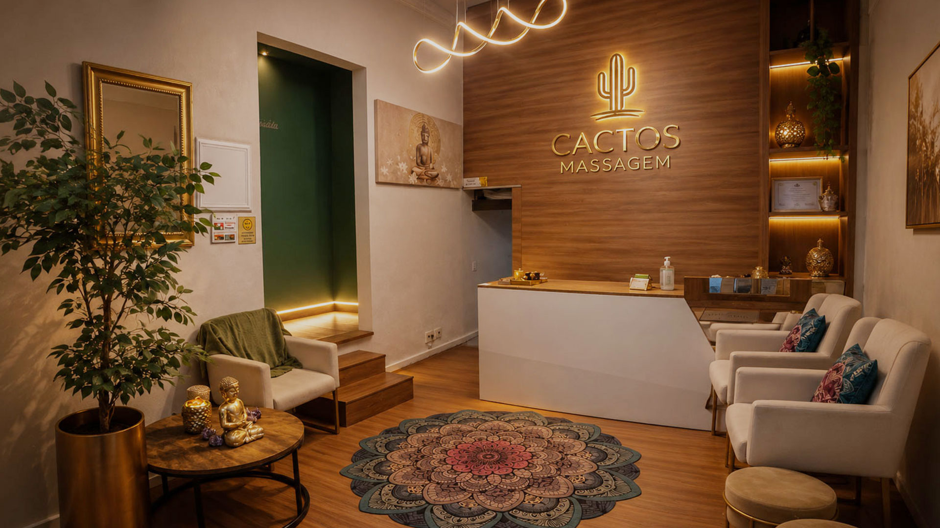 Cactos Massagem
