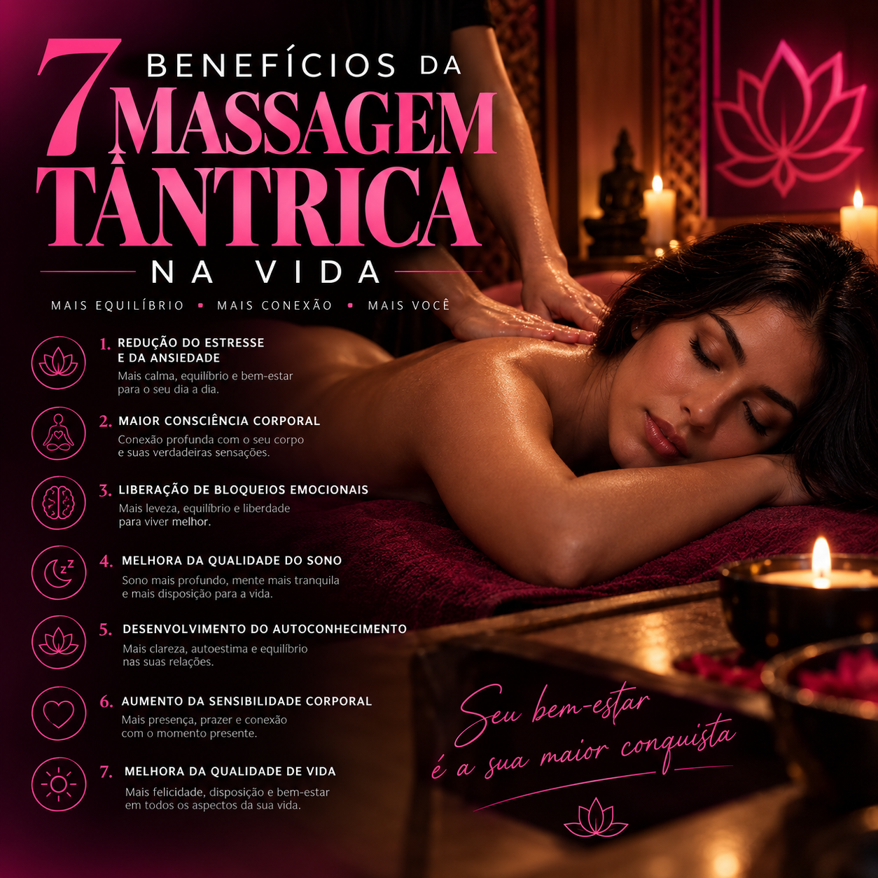 7 Benefícios da Massagem Tântrica na Vida: Conheça os Impactos para Corpo, Mente e Bem-Estar 1 ChatGPT Image 14 de jul. de 2026 02 53 55